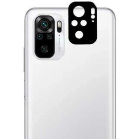 Resim Microcase Xiaomi Redmi Note 10S Kamera Lens Koruma Halkası - Kapalı Tasarım Siyah 