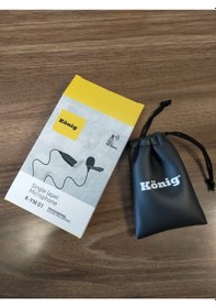 Resim König K-Ym 01 Youtuber Bilgisayar Pc Usb Yaka Mikrofonu 