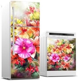 Resim Buzdolabı Ve Bulaşık Makinesi Takım Sticker 0129 