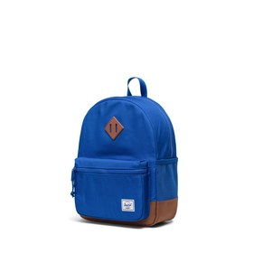Resim Herschel Heritage™ Çocuk | Su İtici Kumaş Sırt Çantası, 15 L - Canlı Mavi - Taba / OS 