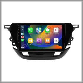 Resim Govimaks Opel Corsa F 2019-2023 4 Gb Ram 64 Gb Hafıza Androıd Multımedıa Teyp 