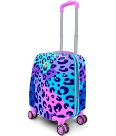 Resim Coral High Kids Leopar Desenli Çocuk Valizi 16787 