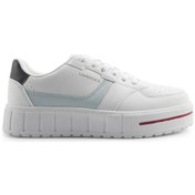 Resim Lumberjack Helene 5fx Beyaz Kadın Sneaker 000000000101938602 Beyaz-a Mavı Beyaz - Açık Mavi 