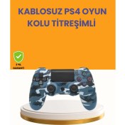 Resim Teknodayım Ps4 Kablosuz Oyun Kolu Gecikmesiz Bağlantılı Ergonomik Tasarımlı 