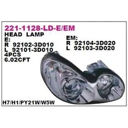 Resim DEPO-221-1128L-LD-EM - On Far Sol Hyundaı Sonata 03- 