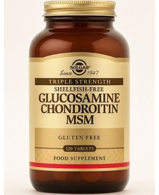 Resim Solgar Glucosamine Chondroitin Msm 120 Tablet Glukozamin Kondroitin Msm 120 