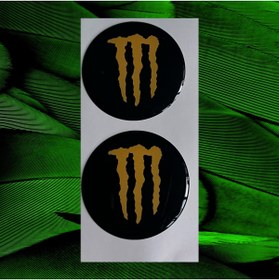 Resim Phoenix Monster Damla Sticker 5x5cm 2 Adet 