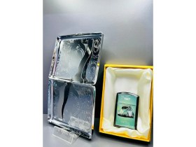 Resim Doğan Hediyelik Sigara Tabakası ve Çakmak Hediyelik Set 
