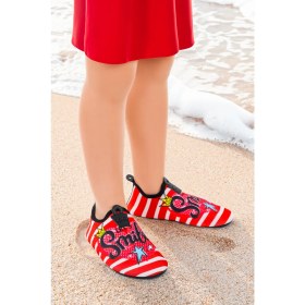 Resim Kiko Kids Smile Havuz Plaj Kız Çocuk Deniz Ayakkabısı 7532 