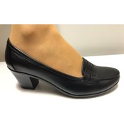 Resim Tuğra Shoes Hakiki Deri 6 Cm Topuklu Kadın Ayakkabı 