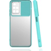 Resim Canpay Xiaomi Redmi 10 Uyumlu Kılıf Kayar Sürgülü Lens Koruma Sliding Lens Protective Case 