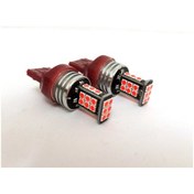 Resim Femex T20 7440 7443 Tek Duy Çit Duy 3030 Chip 24Smd Kırmızı Led A 