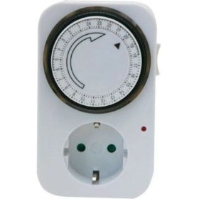 Resim Oag Ts-Md1 Priz Tipi Analog Zaman Saati 