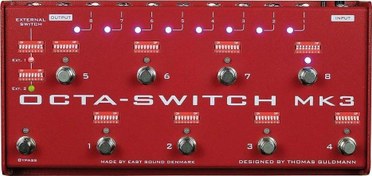Resim OctaSwitch MK3 Gitar Pedalı Carl Martin