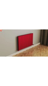 Resim Nixrad Nirvana 900X630 8 Dilim Beyaz Hibrid Dekoratif Isı Verimliliği Arttırılmış Radyatör 