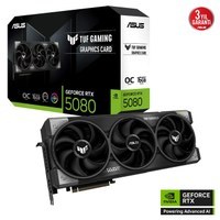Resim ASUS TUF-RTX5080-O16G-GAMING, 16Gb, 256Bit, GDDR7, 2xHDMI, 3xDP GAMING Ekran Kartı 