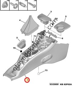 Resim PEUGEOT 206 ÖN KONOL KOMPLE (ORJİNAL) 