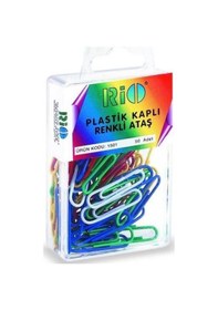 Resim Rio Ataş Pvc Kaplı Renkli 28 Mm 50'li Paket 