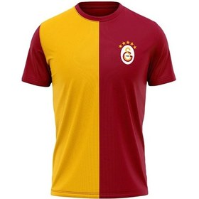 Resim Galatasaray Leroy Sane Welcome Tee T-shirt Forma Sarı - Kırmızı 
