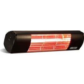 Resim Goldsun Aqua 2000 Watt Kumandasız IP55 Suya Dayanıklı Elektrikli Infrared Siyah Renk Dış Ortam Isıtıcısı 
