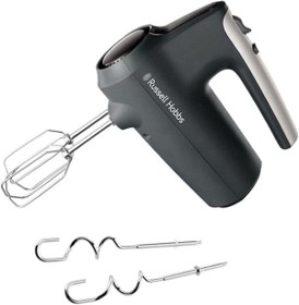 Resim Russell Hobbs Matte Black El Mikseri – 5 Hız & Turbo, Şık Mat Tasarım 24672-56 