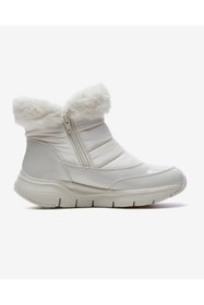 Resim SKECHERS ARCH FİT SMOOTH - COOL PUFF Kadın Beyaz Kar Botu 167252 WWHT 