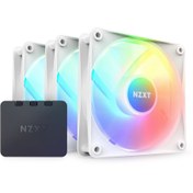 Resim NZXT F120 RGB Core White 120 mm Fan (3'lü Set) 