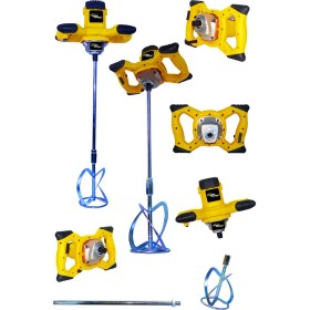 Resim Lieber German 3400 W 6 Kademe Devir Ayarlı Elektirikli Alçı Boya ve Harç Karıştırıcı Mikser 