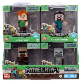 Resim Eco Lounge Jada Minecraft Tekli Figür Paketleri 