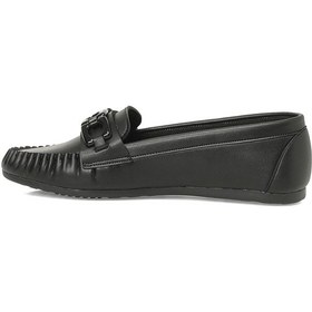 Resim Butigo 25s-116 6fx Siyah Kadın Loafer 000000000102203271 Siyah 