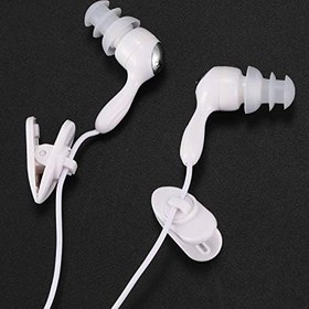 Resim MP3 MP4 Sualtı Beyaz için Su geçirmez Kulak Kulaklık Kulaklık 