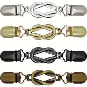 Resim 1 adet Kazak Klipsi Klasik Klips Kazak Yaka Klipsi Ceket Cinch Klipsi Bel Sabitleyici Giyim Klipsi, Hediyeler ve Günlük Giyim için Uygun 