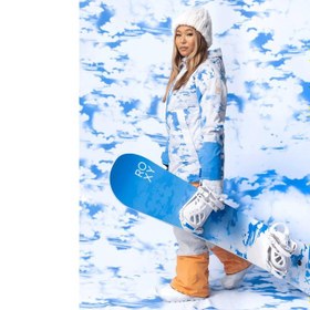 Resim Roxy Chloe Kim Kadın Mavi Snowboard Ceketi 