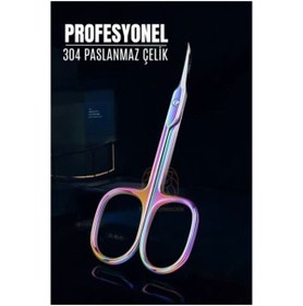 Resim Skygo ModaCar Rainbow Manikür Et Makası 304 Çelik Profesyonel 