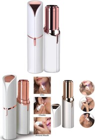 Resim Yu Su Tools Kablosuz Ruj Görünümlü Taşınabilir Ağrısız Tüy Alma Cihazı Flawless Yüz Tüy Temizleme Cihazı 