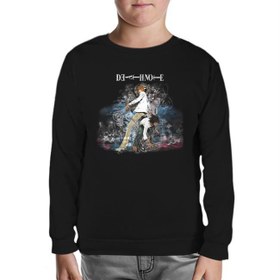 Resim Death Note - Chains Siyah Çocuk Sweatshirt 