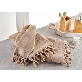 Resim Marie Claire 3 Lü Sacak Bağlama Terra Bej 