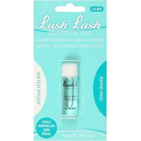 Resim Lush lash saydam tekli kirpik yapıştırıcısı 4gr 