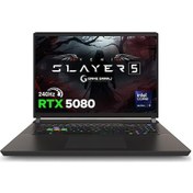 Resim Game Garaj Slayer5 9XL-5080 C1 u9-275HX 32 GB 1 TB SSD RTX5080 17" QHD+ IPS Dos Dizüstü Oyuncu Bilgisayarı 