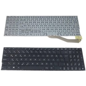 Resim Notespare Asus Uyumlu X540MA-GO232, X540MA-GO924, X540NA-GQ017T Notebook Klavye Siyah TR 