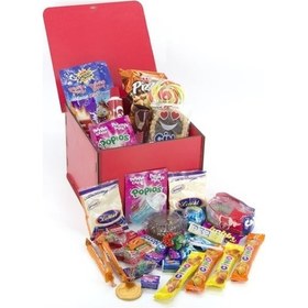 Resim Öğretmenler Günü Nostaljik Kırmızı Ahşap Hediye Kutusu Küçük Boy (541727055) 