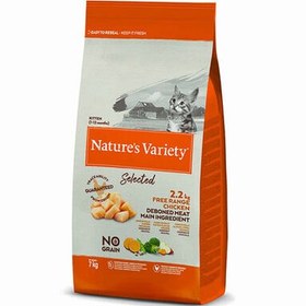 Resim Natures Variety Kıtten Free Range Tavuk Etli Tahılsız Yavru Kedi Maması 7 Kg 