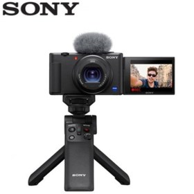 Resim Sony Zv-1 Vlog Kamera + Gp-vpt2bt Çekim Kolu 