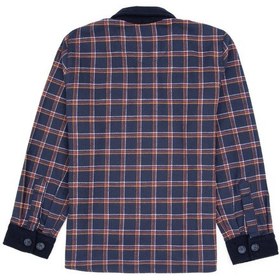 Resim U.s. Polo Assn. Erkek Çocuk Lacivert Gömlek Desenli 50316674-vr033 Lacivert 