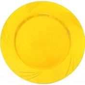 Resim Tabak Kristal 22,5 Cm Sarı Pk:6 +3 