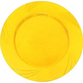 Resim Tabak Kristal 22,5 Cm Sarı Pk:6 +3 