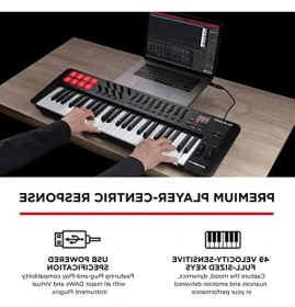 Resim Die Grup USB Mıdı Klavye Controller ile Ritim Pedleri ve Akor Modları 