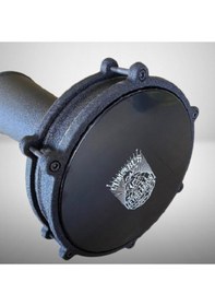 Resim Cümbüş Bas Darbuka Alüminyum Çap 30 Cm Boy 53 Cm Kılıf Dahil 