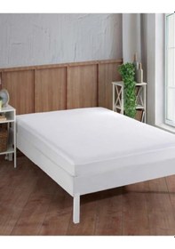 Resim Bebesi Pamuk Fitted Alez 70x120 Cm Sıvı Geçirmez Bebek Çocuk Alezi Beyaz 