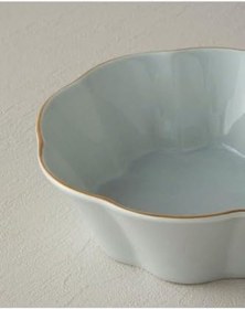 Resim Pure Flower Porselen Çerezlik Açık Mavi 